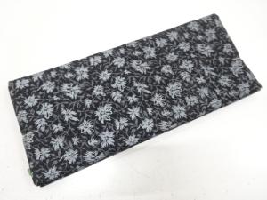 アンティーク　草花模様　着物洗い張り